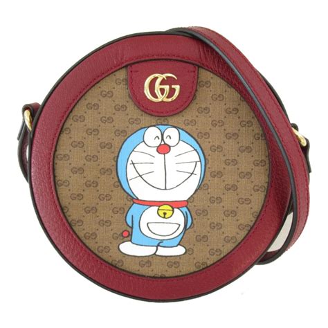 gucci doraemon round bag